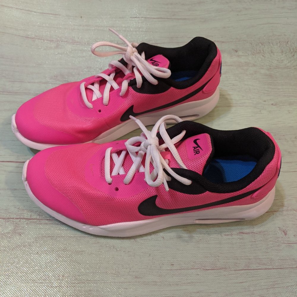 Nike Air- Hot Pink-Youth 6- Fits Woman 8 - Picture 2 of 6